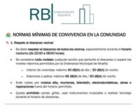 Normas de convivencia vecinal